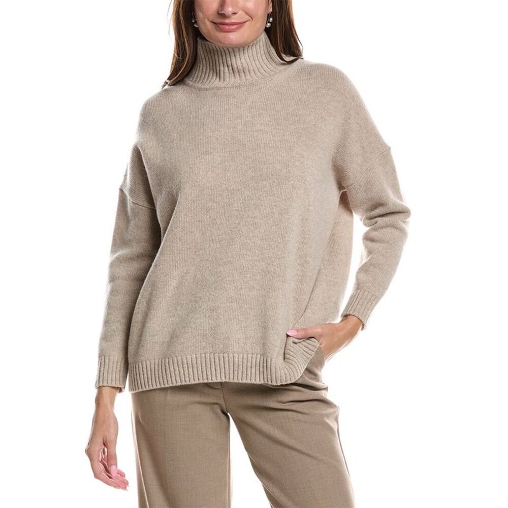 Max Mara Womens  Borgia Wool Sweater, Tan